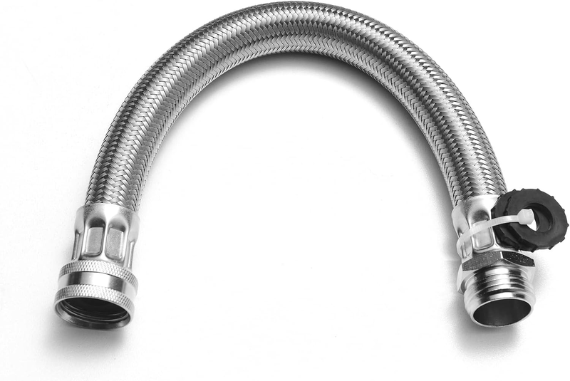Extender, Kink-free Hose Saver,braided Stainless Steel Water-inlet H