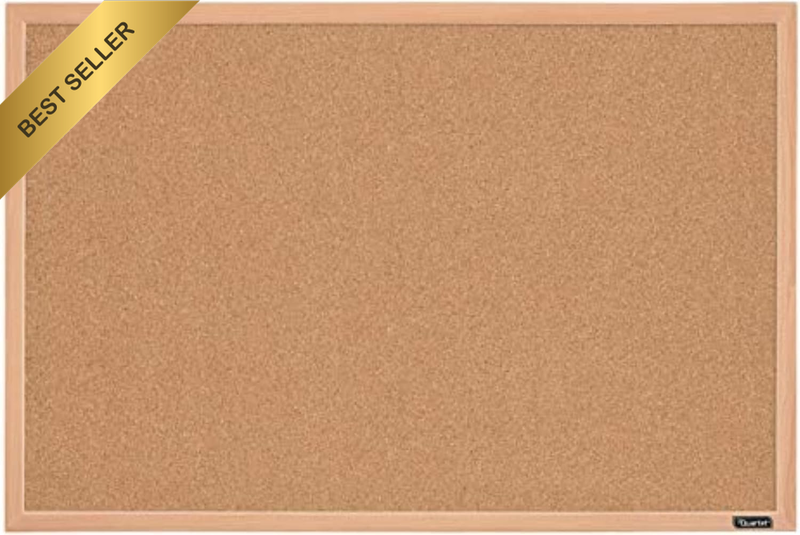 OAK FINISH CORKBOARD, 580X890Mm