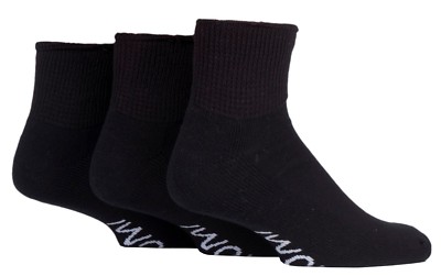 3 Pairs  IOMI SockShop Extra Wide ANKLE Diabetic Socks Swollen Legs 8 Variations