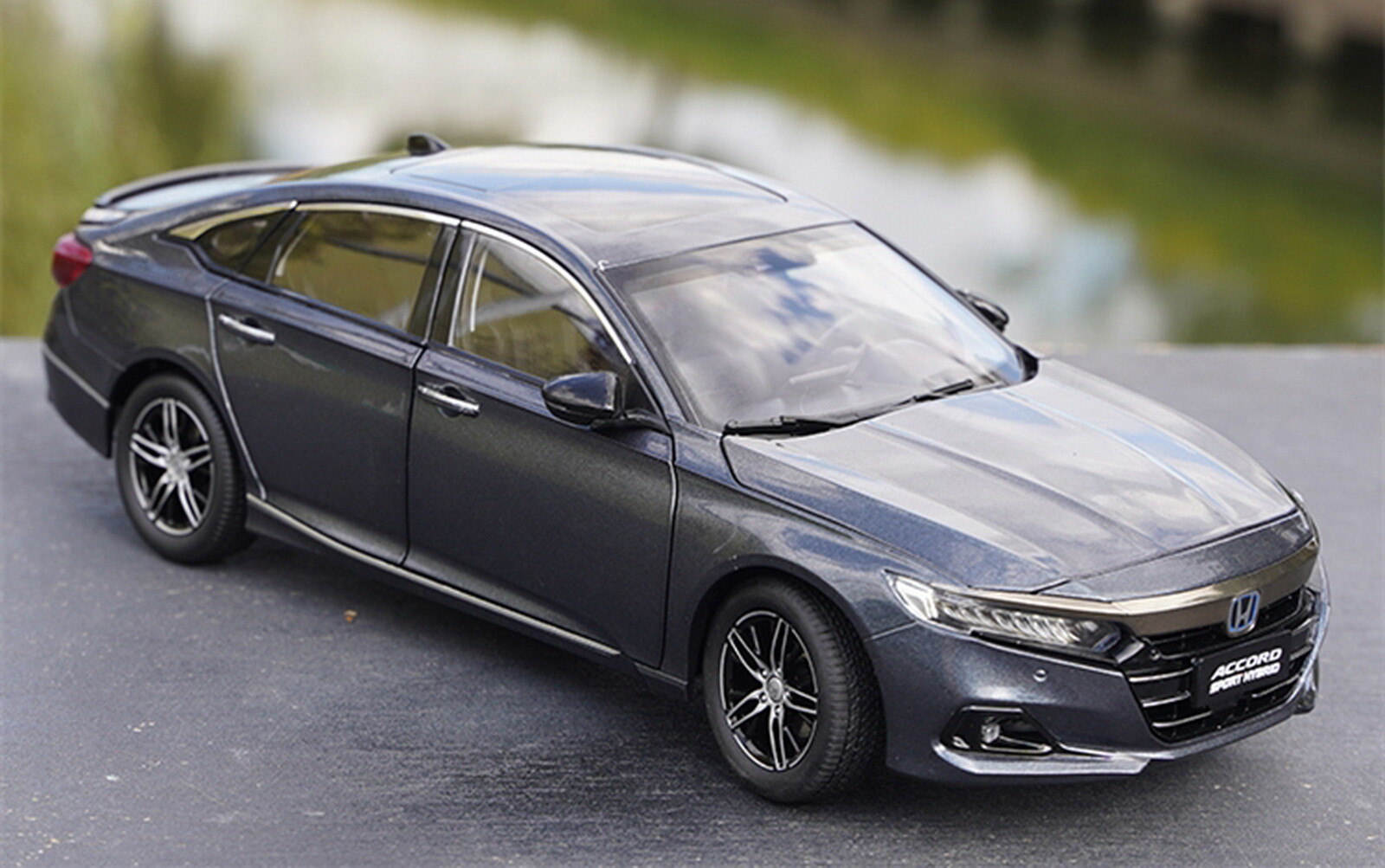 ミニカー 1/18 ホンダ アコード ACCORD 2022 グレー 1/18 Scale Honda Accord 2022 10th Generation Grey Diecast