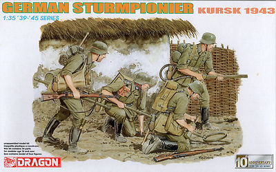 Dragon 1/35 6174 WWII German Sturmpionier Kursk 1943 4 Figures