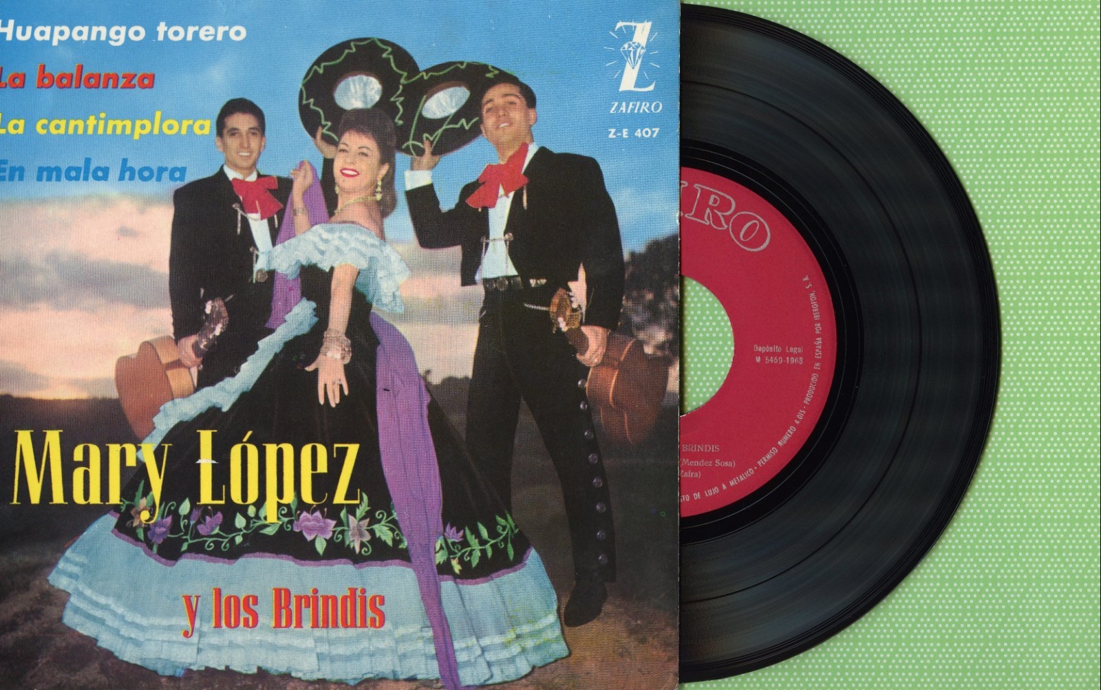 MARI LOPEZ Y LOS BRINDIS / Huapango Torero ZAFIRO Z-E 407