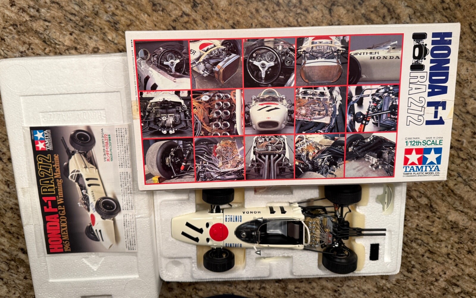 TAMIYA製Honda RA272 1965MEXICO WINNER Tamiya 1:20 Honda RA272 1965 Mexico Winner Model Car Kit