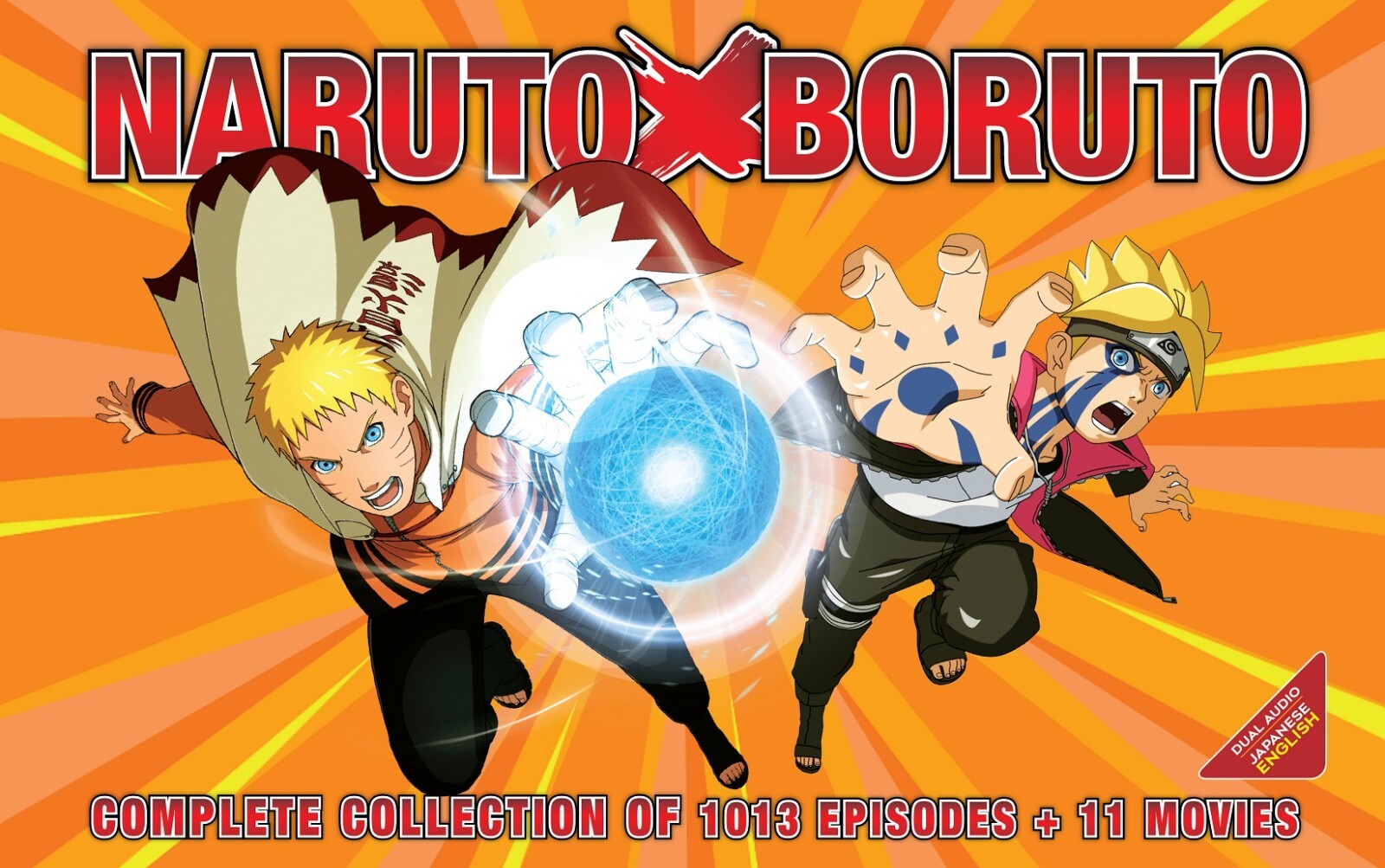NARUTO / NARUTO SHIPPUDEN + BORUTO - ANIME TV DVD (1-1013