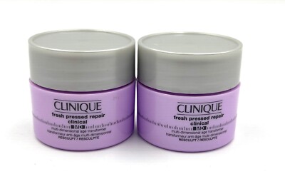 2 x Clinique Repair Clinical MD Age Transformer Resculpt 15ml*2 =  1 oz total