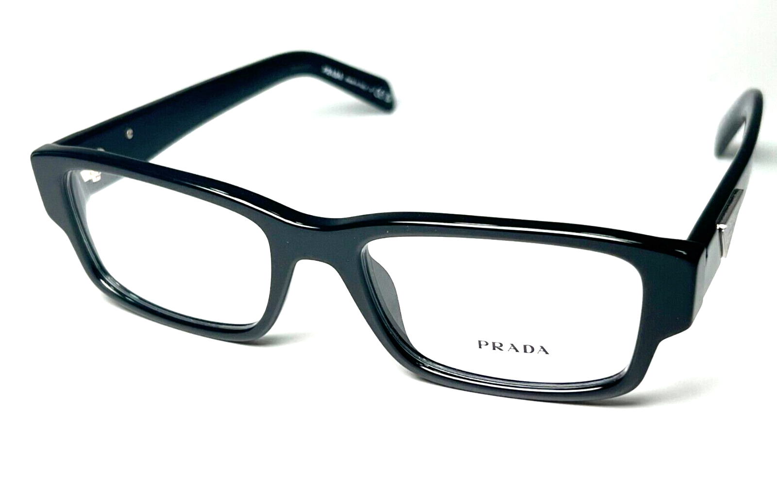 New PRADA Eyeglasses VPR 07Z 1AB-1O1 55-19 140 Shiny Black New PRADA Eyeglasses VPR 07Z 1AB-1O1 55-19 140 Shiny Black