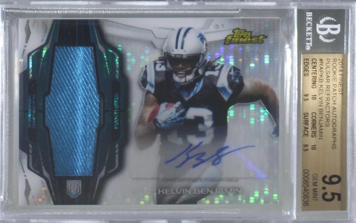 2014 Topps Finest Kelvin Benjamin #RAP-KB