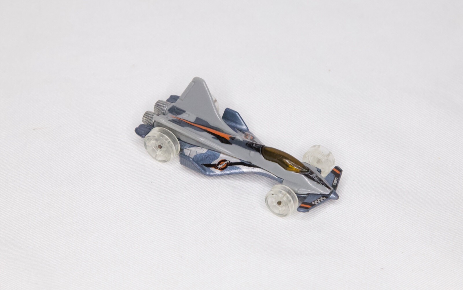 2012 Jet Car Clear Tires Gray Blue Camo