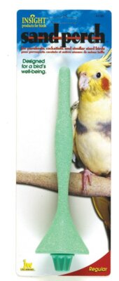 Pet Company Insight Sand Perch Bird Accessory, Regular, Assorted Colors