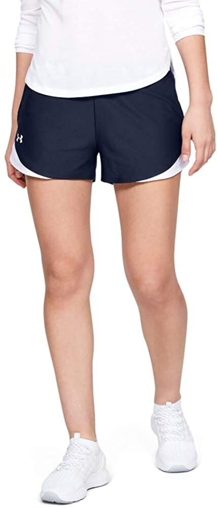 Under Armour 263686 Women's Play Up 3.0 Shorts Midnight Navy Size Medium