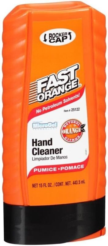 Fast Orange 25122 Pumice Lotion,heavy Duty Hand Cleaner,natural Citru Scent 15oz
