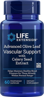 Life Extension Advanced Поддержка сосудов из листьев оливы 60 VegCap