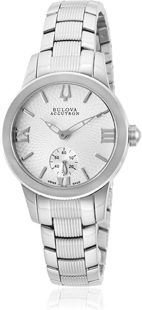Pre-owned Bulova Accutron 63l111 Womens Stainless Steel Quartz Water Resistant Watch Bnib