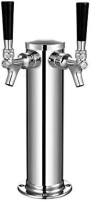 Talos Double Tower Beer Tap 2 Spout Draft 1042204-00