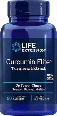 Life Extension Curcumin Elite Экстракт куркумы 60 растительных капсул