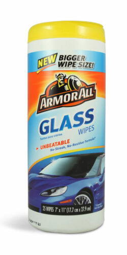 ArmorAll Glass Wipes for a Crystal Clear, Streak-Free Window