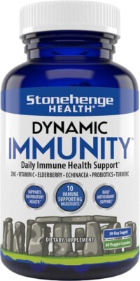 Stonehenge Health Dynamic Brain Supplement For Enhanced Memory and Focus 60 Caps