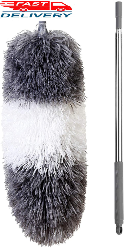 Microfiber Feather Duster with Extendable Pole 100