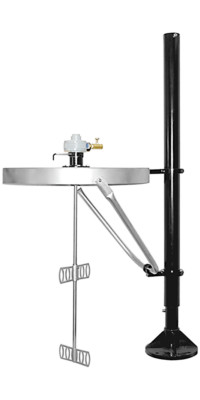 ASC Tornado ASC-5-8-55-P-SSC-E Pneumatic Air 55 Gal Drum Stand Mixer