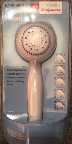 NEW IN PACKAGE Walgreens Hand Held Shower Head
