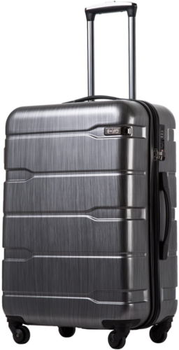 Expandable 20" Suitcase Charcoal.