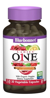 Bluebonnet Ladies One Цельнопищевая комплексная 30 растительных капсул
