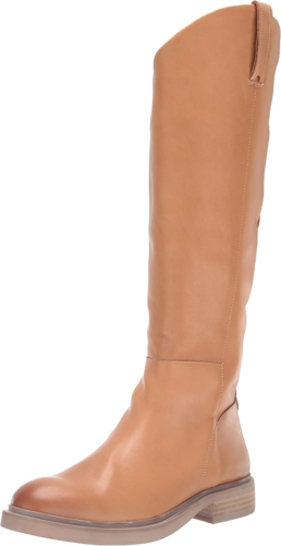 Pre-owned Sam Edelman Women's Fable Knee High Boot In Cashew