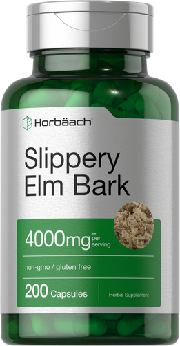 Капсулы из коры скользкого вяза | 4000 мг | 200 отсчетов | Без ГМО | по Хорбаху
