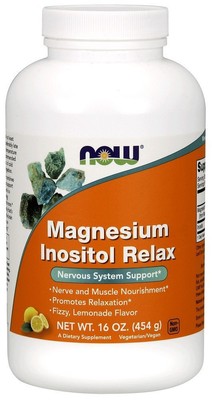 Now Foods Magnesium Inositol Relax 16 унций порошка