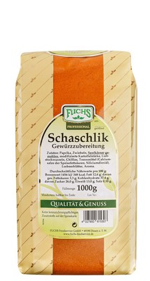 Fuchs Professional  Schaschlikgewürz Gewürzmischungen 1000g 4027900615307