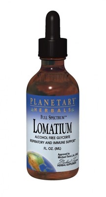 Planetary Herbals Lomatium Glycerite Full Spectrum безалкогольная жидкость, 2 унции