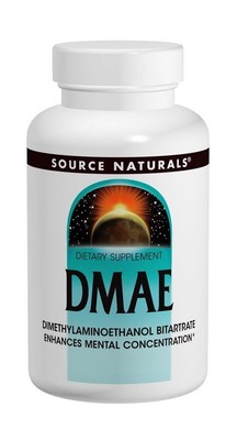 Source Naturals, Inc. ДМАЭ 130 мг, 200 капсул