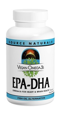 Source Naturals, Inc. Веганские мягкие желатиновые капсулы с омега-3 ЭПК-ДГК 90 шт.
