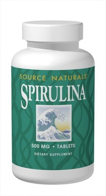 Source Naturals, Inc. Спирулина, 500 мг, 200 таблеток