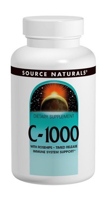 Source Naturals, Inc. Витамин C-1000 с шиповником, 1000 мг, высвобождение по времени, 250