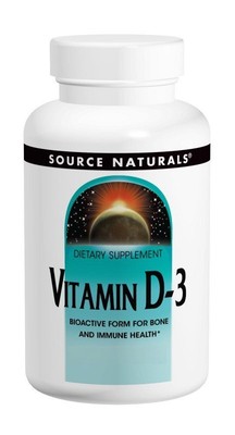 Source Naturals, Inc. Витамин D-3 5000 МЕ 200 капсул