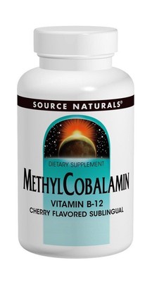 Source Naturals, Inc. Метилкобаламин 1 мг Cherry 240 Подъязычная таблетка