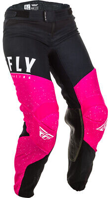 Fly Racing MX Motocross Off-Road Women's Lite Neon Pink/Black Pants 05/06