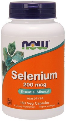 Now Foods Селен 200 мкг 180 капсул