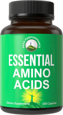 All 9 Essential Amino Acids Supplement. Capsules With 3x More Leucine For... 