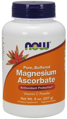Порошок аскорбата магния Now Foods 8 унций