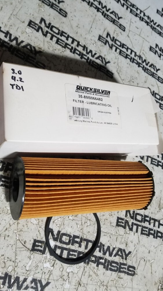 Mercury Quicksilver 35-8M0066482 Lubricating Oil Filter - Picture 1 of 1
