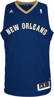 Белая прошитая футболка Adidas Revolution 30 Pelicans NBA, маленькая