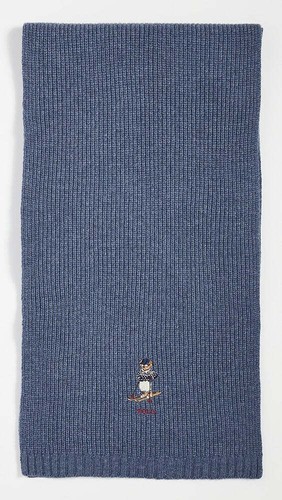 [PC0769-445] ШАРФ POLO RALPH LAUREN В РУБЧИК С МИШКОЙ ДЛЯ ВЗРОСЛЫХ