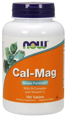 Таблетки Now Foods Cal-Mag Stress Formula 100