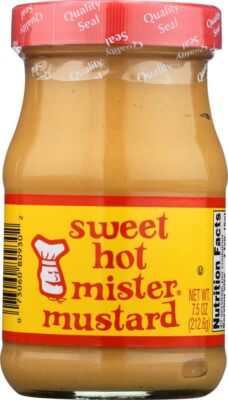 Sweet Hot  Mustard 7.5 Ounce ( Pack of 2)