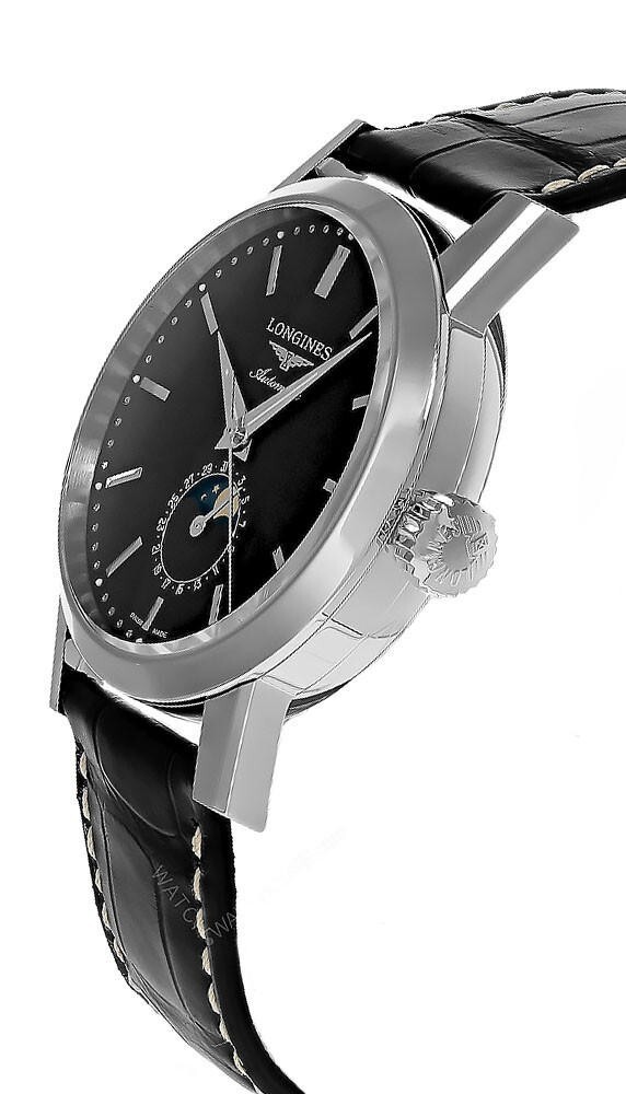 Pre-owned Longines Heritage 1832 Automatic 40mm Black Dial Men's Watch L4.826.4.52.0-