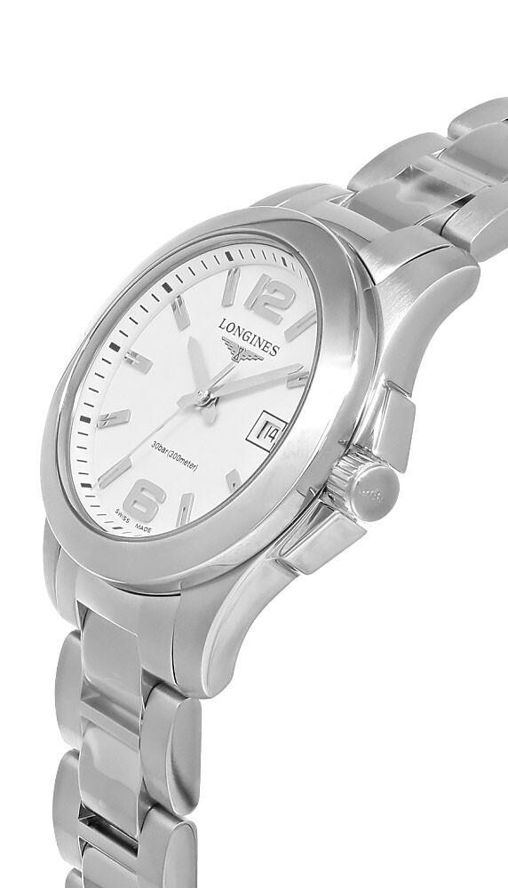 Pre-owned Longines Conquest Quartz 29.5mm Women's Watch L3.376.4.16.6 / L33764166
