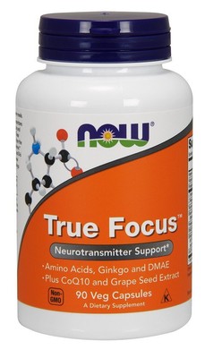 Now Foods True Focus 90 вегетарианских капсул
