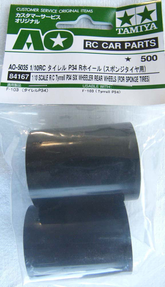 ラジコン
ピットバッグ
ピットマット Tamiya 84167 Tyrell P34 Rear Wheels for Sponge Tyres (Box T2